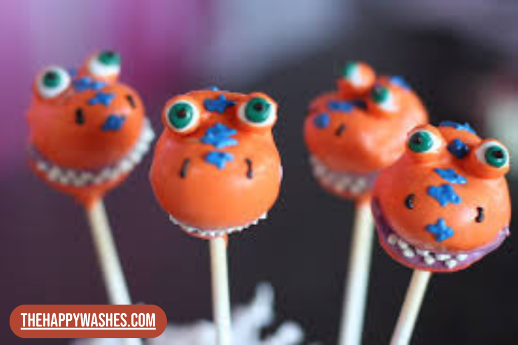  Dinosaur Cake Pops